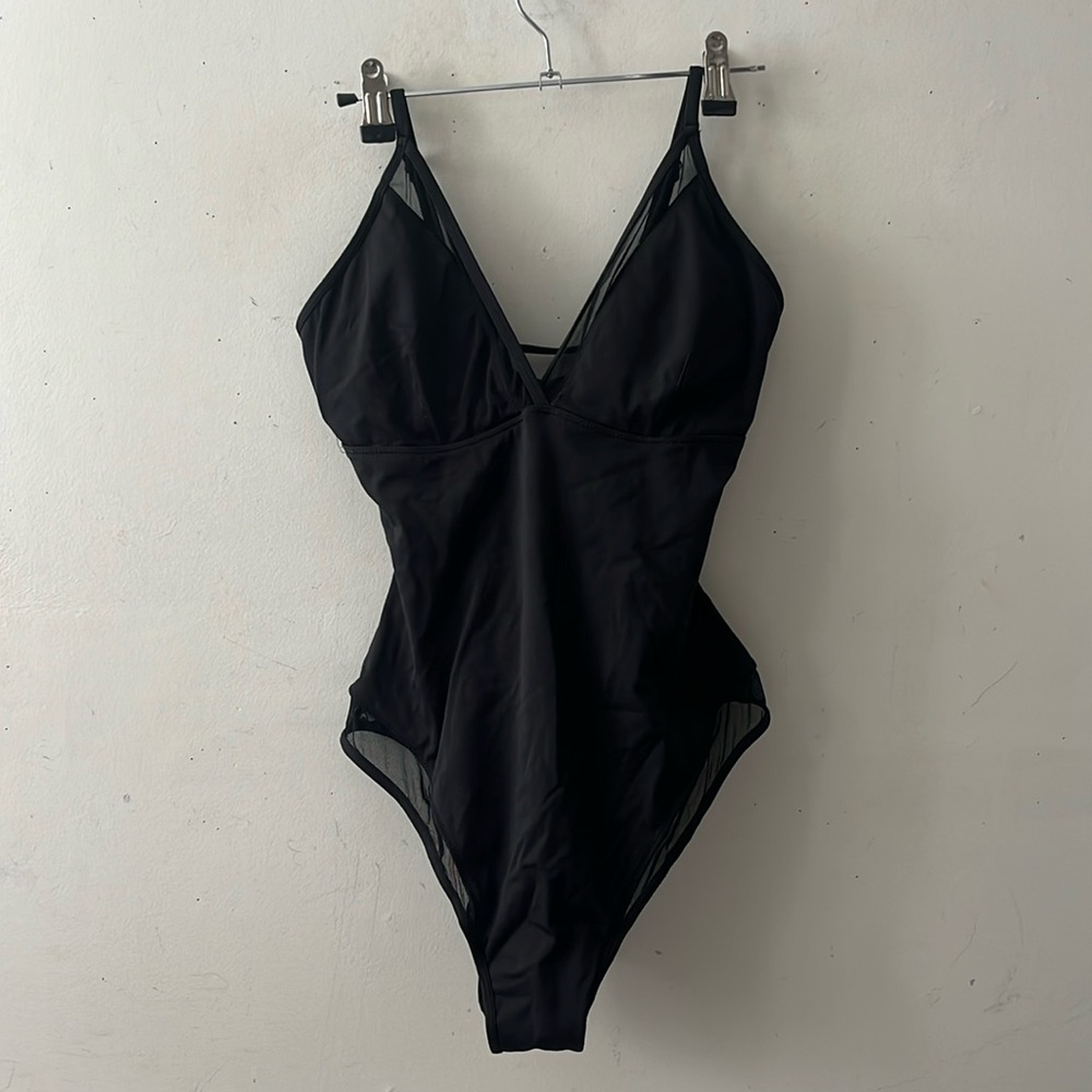 TA3 Swim Meshy One Piece Sculpt Swimsuit